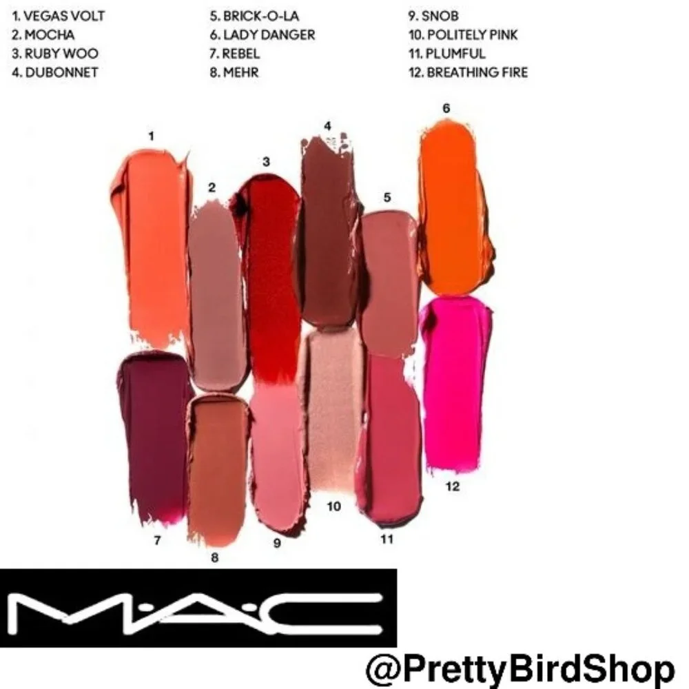 MAC **YOU CHOOSE** Lipstick mini Rare Limited Edition NEW Surefire Hit